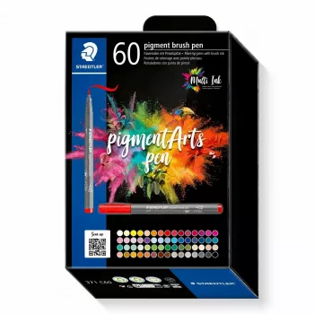 Rotulador pincel Staedtler Pigment Arts 60 uds.