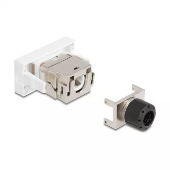 Módulo RJ45 DELOCK 90906 Cat.6A 180° sin herramientas
