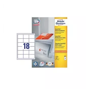 Etiqueta autoadhesiva Avery 3671