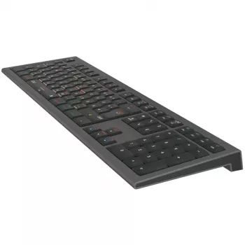 Teclado Logickeyboard LKB-OSX-A2M-DE USB QWERTZ alemán negro (LKB-OSX-A2M-DE)
