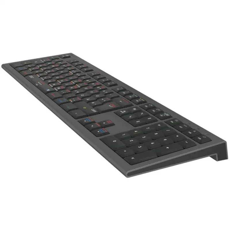 Teclado Logickeyboard LKB-OSX-A2M-DE USB QWERTZ alemán negro (LKB-OSX-A2M-DE)
