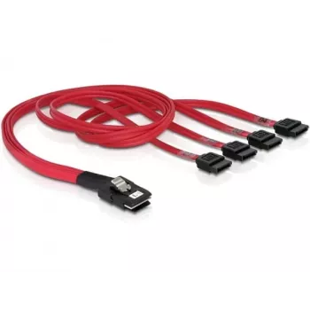 Delock - Cable SATA / SAS - 4-Lane - SATA (H) a 36 PIN 4iMini MultiLane (M) - 50 cm (83057)