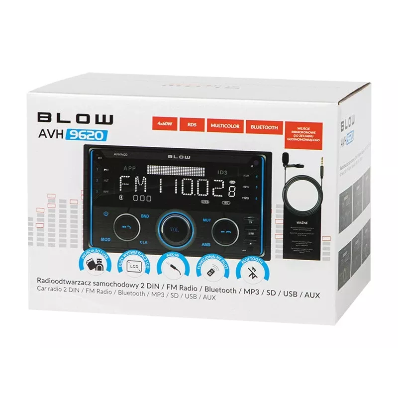 Blow AVH-9620 2DIN 7" autorradio