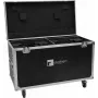 Flightcase Roadinger para 2× DMH-640 con ruedas – maleta de transporte protectora