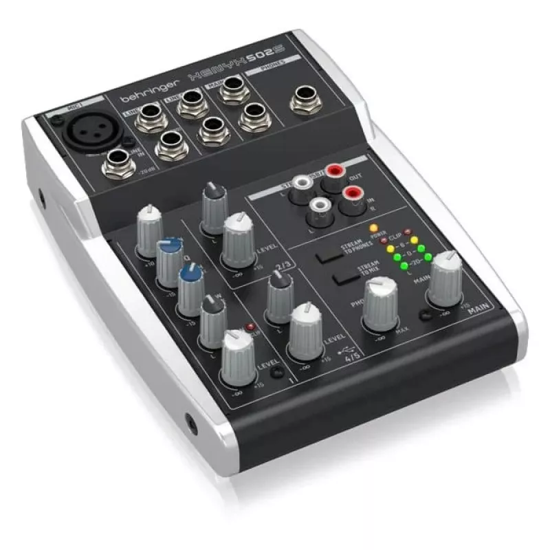 Behringer XENYX 502S - mezclador de audio analógico
