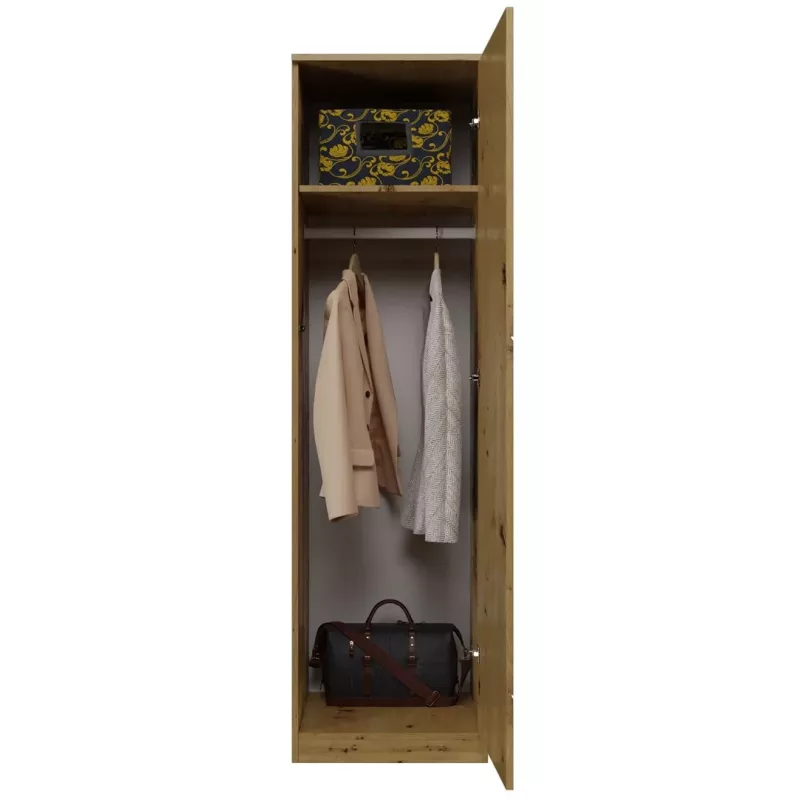 Topeshop SD-50 ARTISAN KPL armario de dormitorio 5 estanterías 1 puerta(s) roble