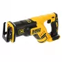 Sierra sable DeWalt DCS367N 18V, carrera 2,86 cm, profundidad de corte madera 30 cm / metal 10 cm, peso 2,3 kg