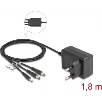 DeLOCK 41466 fuente de alimentación externa 5V 2A 10W, DC 3,5x1,35/5,5x2,1/5,5x2,5 mm