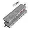 Hub USB 3.2 ultrafino 2x USB-A, 8x USB-C, PD, 100W