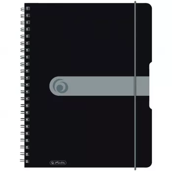 Bloc de notas Herlitz 11293073 A4 80 hojas negro