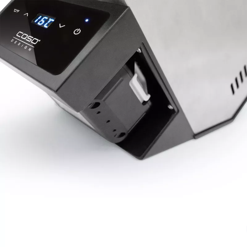 Caso | Vinoteca | WineCase Deluxe Acero inoxidable | Capacidad de botellas 1 | Negro/Plata