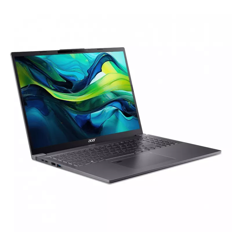 Portátil Acer Aspire 16 A16-71M-506P, Intel Core 5 115U, 16 inch WUXGA+ 2048×1280, 16 GB LPDDR5x, 1 TB SSD, Wi-Fi 6E, Windows 11 Home, Gris