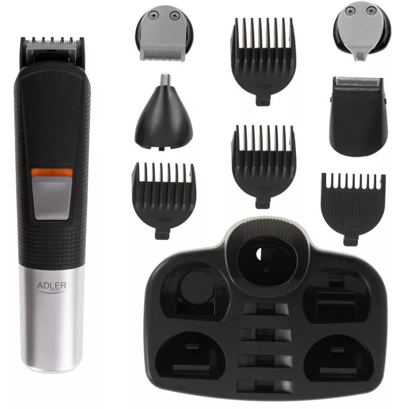 Adler set de aseo 5 en 1 | AD 2943 | inalámbrico | número de pasos de longitud 4 | negro