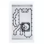 Placa frontal Stealkey Customs para Lian Li O11D Mini MK2 — blanca (SW10011.1)