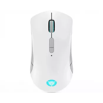 Ratón gaming Lenovo Legion M600 RF inalámbrico + Bluetooth + USB Type-A, ambidiestro, 16000 DPI, 9 botones, recargable