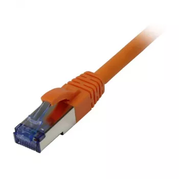 Cable de parcheo RJ45 - CAT6A 500 MHz - 0,25 m - naranja - S-STP(S/FTP) - AWG27 - LSZH - Synergy 21