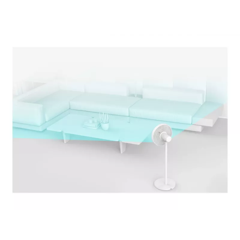 Xiaomi | Ventilador de pie Mi Smart | 2 | Ventilador de pie | Blanco | Diámetro cm | Número de velocidades | Oscilación | 15 W