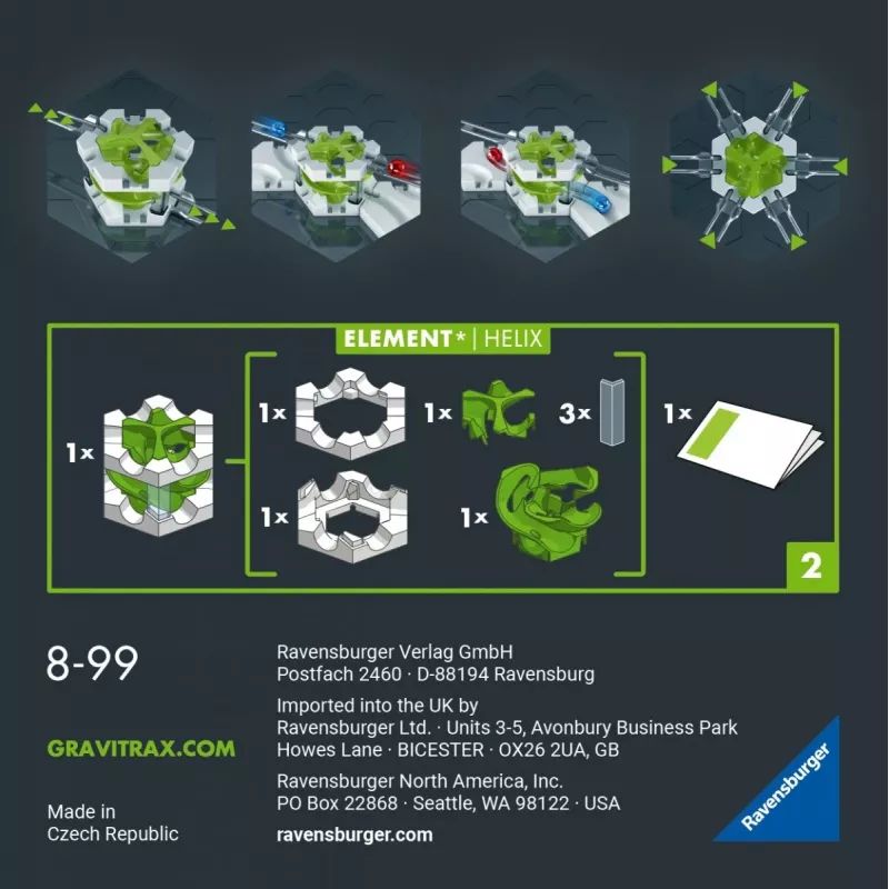 Juego de construcción Gravitrax PRO Elemento Hélice