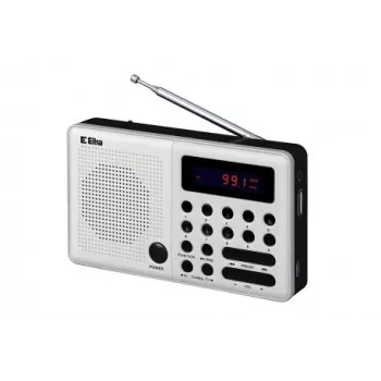 Eltra Radio Pliszka USB, FM blanco
