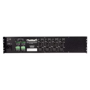 Amplificador de audio AUDAC CAP412 4.0 canales 480 W Clase D negro