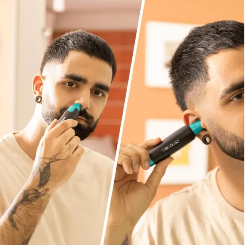 Recortador de pelo de la nariz Cecotec | Bamba PrecisionCare NoseTrim | Recortador de nariz/oídos