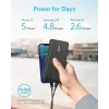 Batería externa USB 20000MAH negra/A1365G11 ANKER