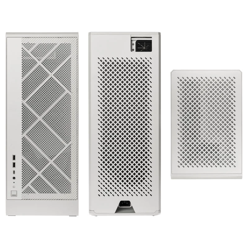 Carcasa de ordenador SilverStone ALTA G1M microATX, blanca