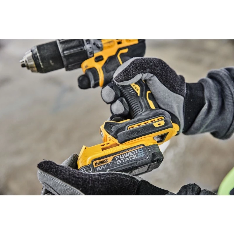 Taladro con empuñadura de pistola DeWalt DCD805NT-XJ — 18 V sin escobillas, 2000 rpm, 90 N·m, portabrocas de 13 mm, 1,34 kg