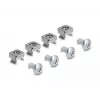 Soporte de montaje DeLOCK 19 pulgadas 450x40mm 2 uds. negro metal