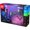 Soporte universal gaming para doble monitor (DM8210), soporte de monitor gris, RGB