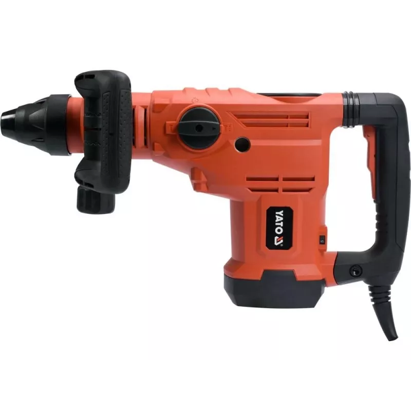 Martillo perforador YATO YT-82135 1600 W SDS Max, 25 J de energía de impacto, hasta 52 mm de perforación en hormigón