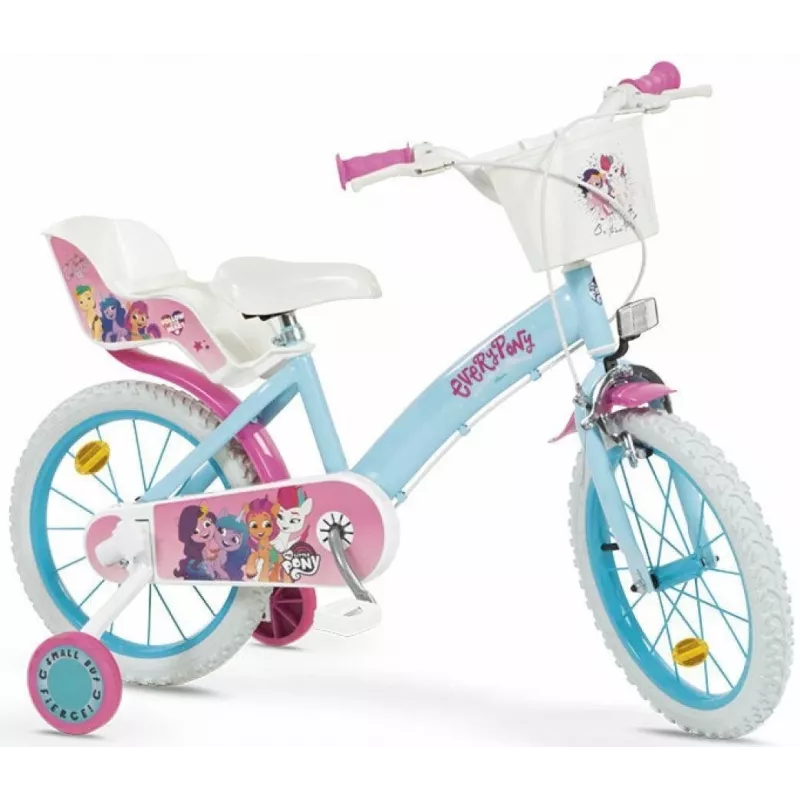 Bicicleta infantil MyLittlePony TOIMSA 1697 de 16 pulgadas