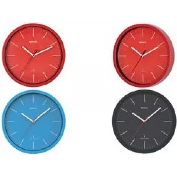 Reloj de pared radiofónico MAUL MAULjump negro 30,5 cm plástico (90534)