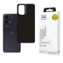 Funda para móvil 3MK para Motorola Moto G35 5G — acabado mate, negra