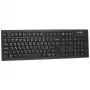 A4Tech KR-85 teclado USB QWERTY US inglés negro