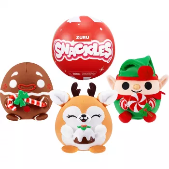 Figura de juguete Zuru Snackles Christmas – caja sorpresa coleccionable a ciegas, figura individual surtida