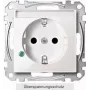 Toma de corriente SCHUKO MERTEN 16A MEG2305-0319 termoplástico blanco polar protección contra sobretensiones MEG23 MEG2305-0319 (MEG2305-0319)