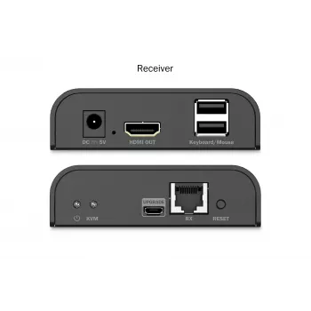 Kit extensor KVM DIGITUS DS-55355 HDMI over IP 4K 60Hz