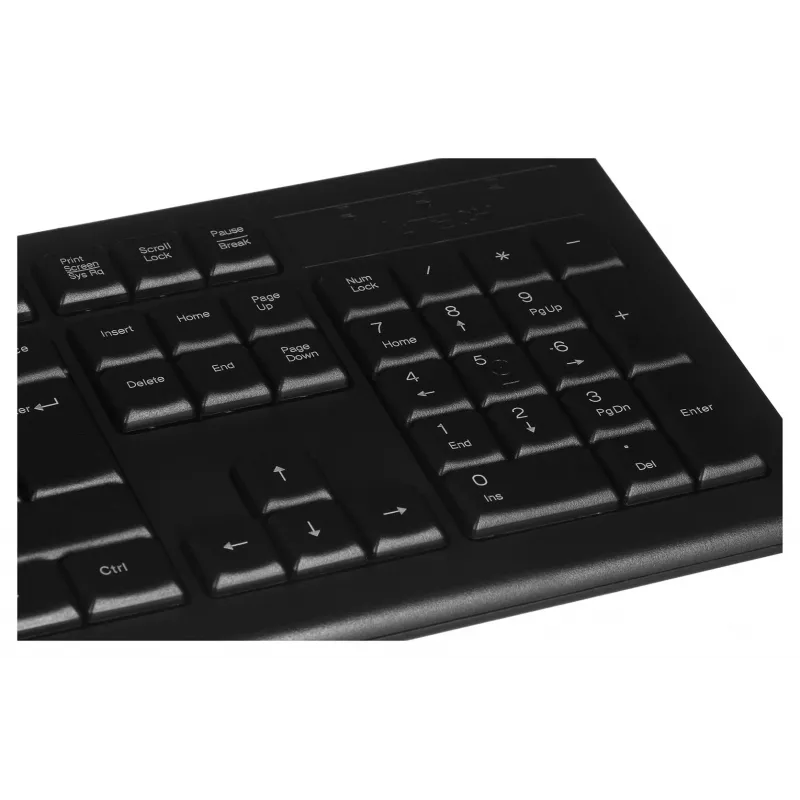 A4Tech KR-85 teclado USB QWERTY US inglés negro