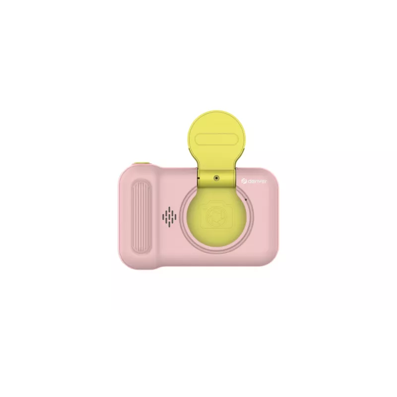 Cámara digital infantil Denver KCA-1351RO 12MP Rosa Amarillo