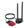 Tarjeta de red WLAN Bluetooth interna Cudy WE9300S PCIe, Wi-Fi 7 (802.11be) tribanda 2.4/5/6 GHz, 5765 Mbit/s, Bluetooth 5.4, antena externa 2x2