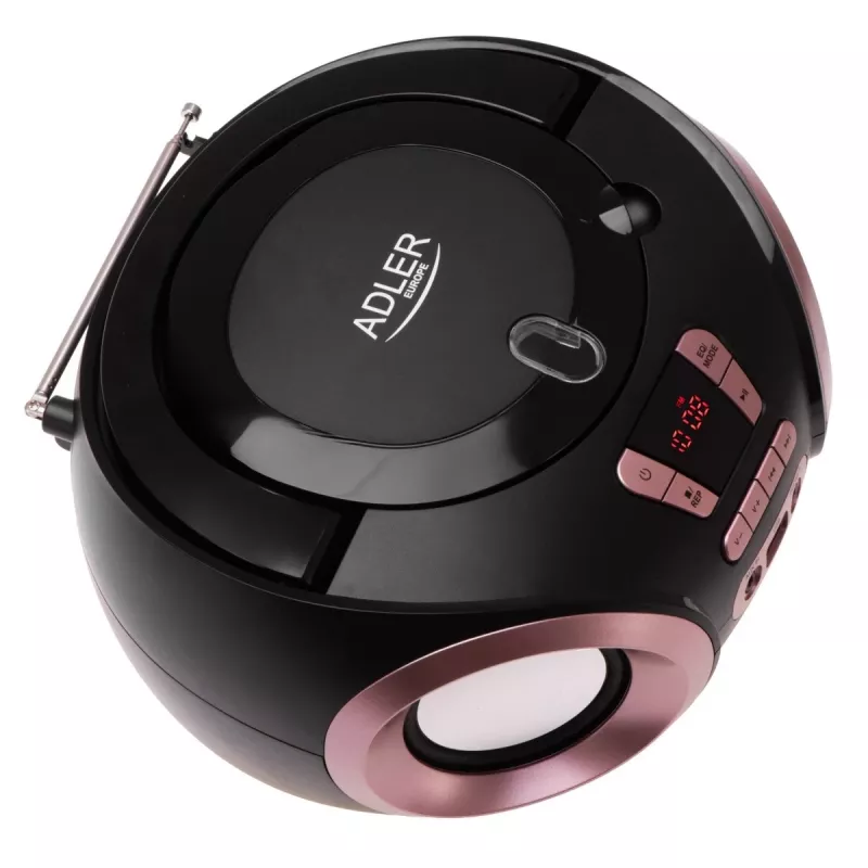 ADLER AD 1181bc - Reproductor de CD/MP3 (Boombox)