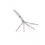 Cable de instalación LogiLink, Cat. 5e, U/UTP, 100 m, gris 4 x 2 AWG 24/1, sin apantallar, funda de PVC, entrega (CPV0019)