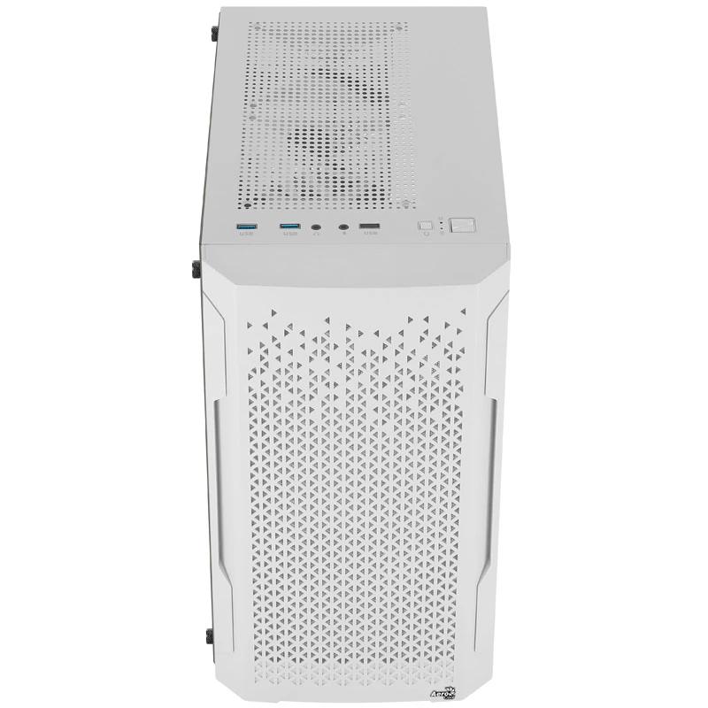 CAJA ATX AEROCOOL TRINITY MINI FRGB MICRO MINI TOWER CON PANEL DE CRISTAL (BLANCO)