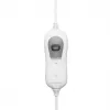 Manta eléctrica Medisana HU 666 — individual, 1500×800 mm, 3 niveles de calor, cable desmontable, lavable