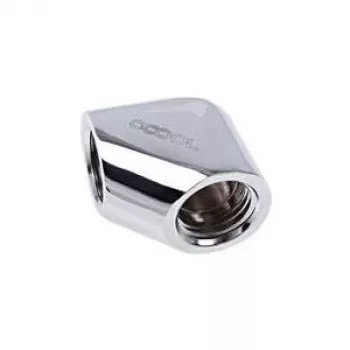 Alphacool Eiszapfen conector en L G1/4 IG a G1/4 IG - cromado (17259)