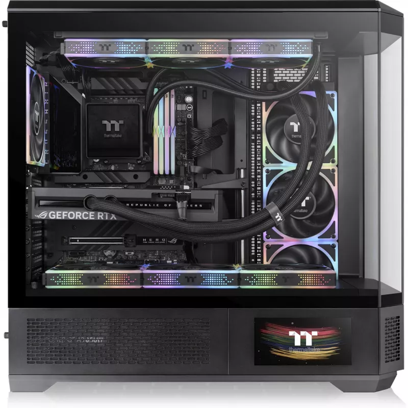 Caja de PC Thermaltake CA-11H-00F1WN-00 Full Tower Negra