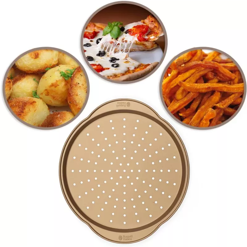 Molde para pizza Russell Hobbs RH02338GEU71 37 cm dorado