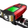 Luz de bicicleta Superfire BM01 4-en-1 recargable por USB impermeable