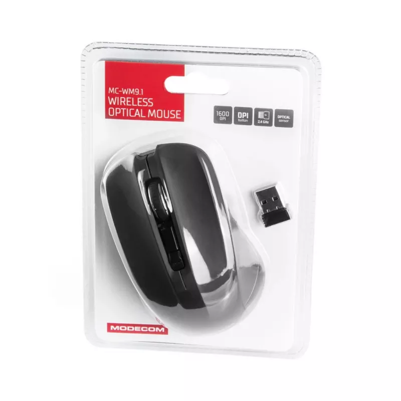 Ratón Modecom MC-WM9.1 RF inalámbrico óptico